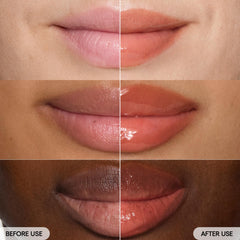 Laneige Glaze Craze Maple lip swatch showing rich color and moisture