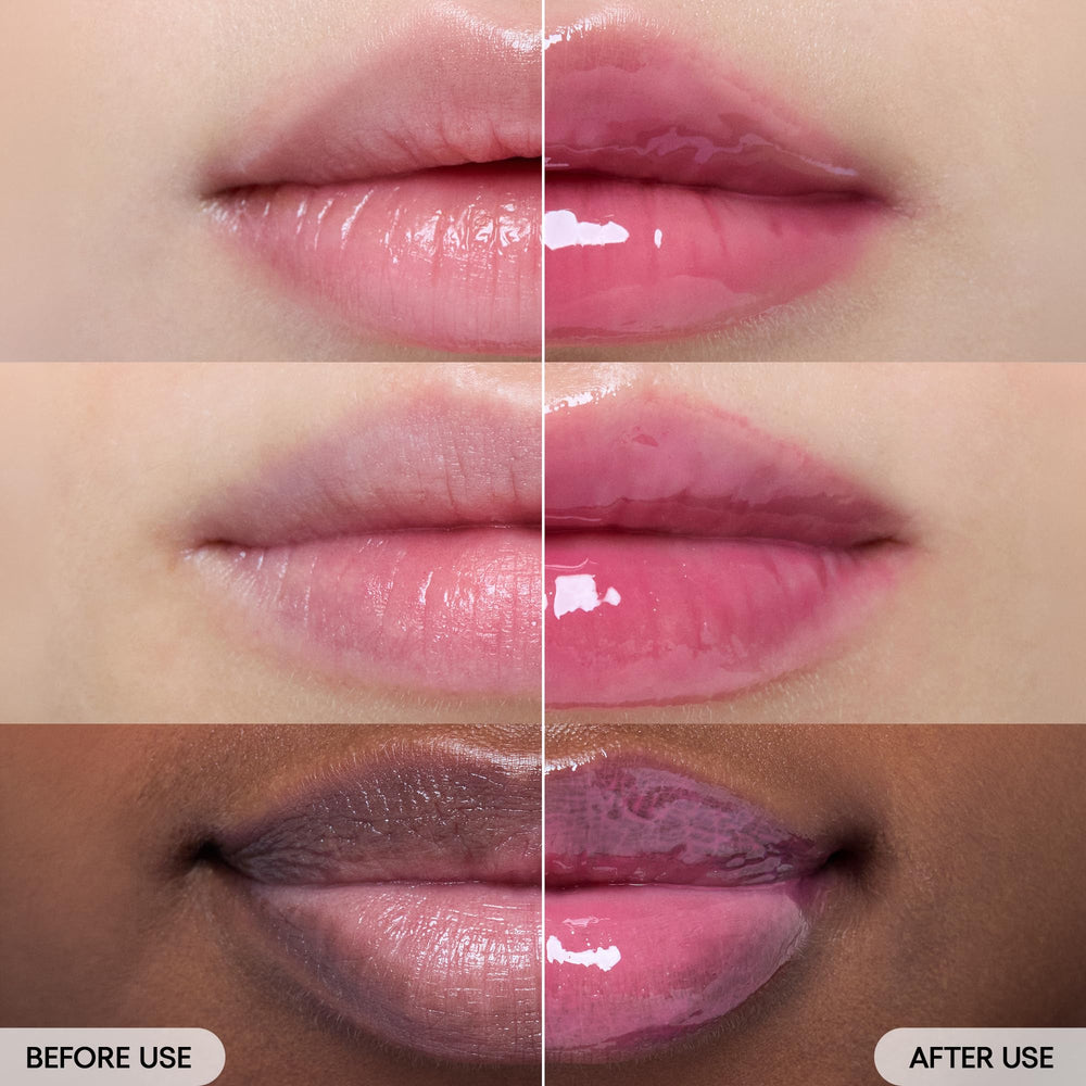 LANEIGE Glaze Craze wand applying color-rich shine.