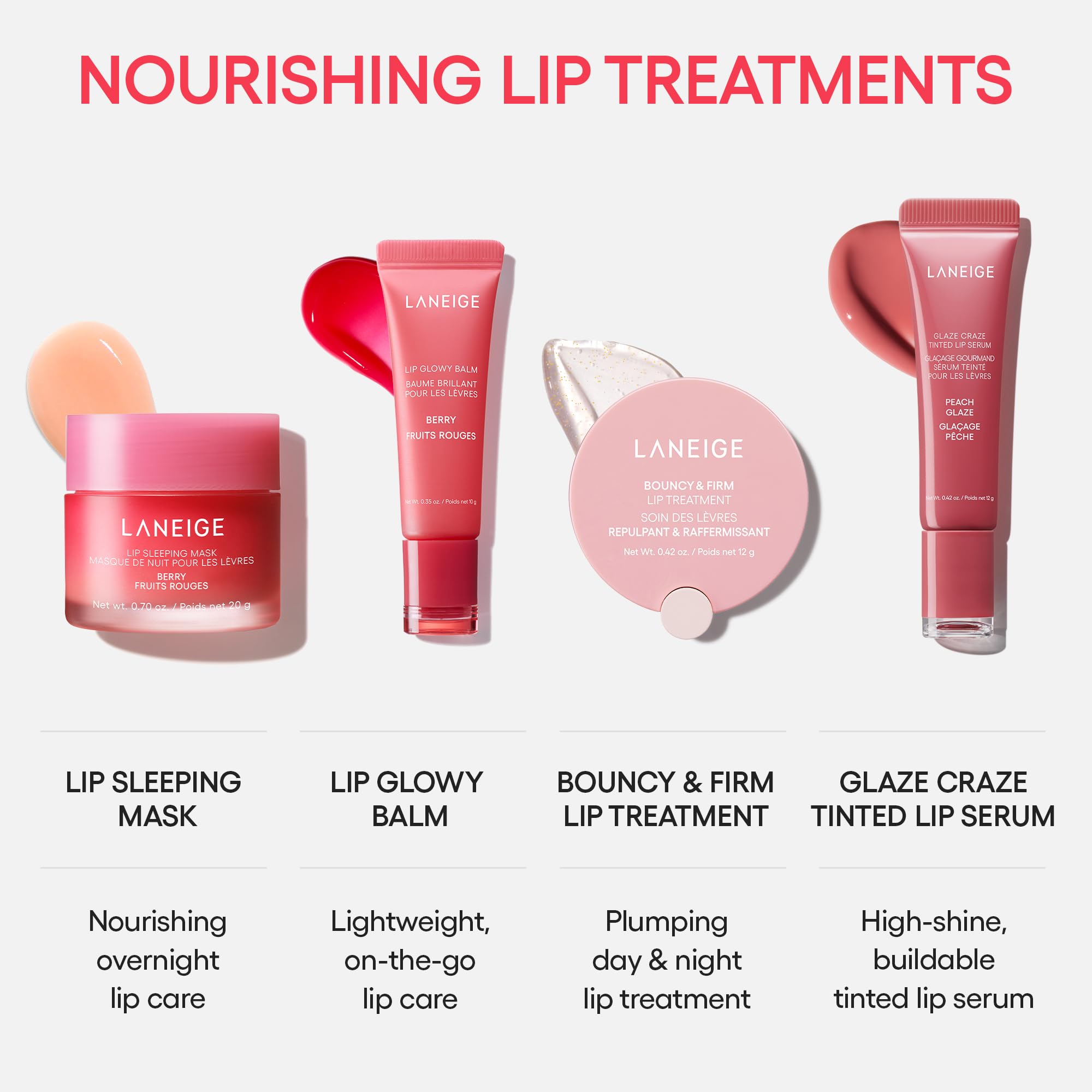 LANEIGE Glaze Craze Sugar Glaze premium packaging highlight