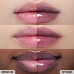 Laneige Glaze Craze Lip Serum Black Plum Glaze sheer shine with pink blue shimmer