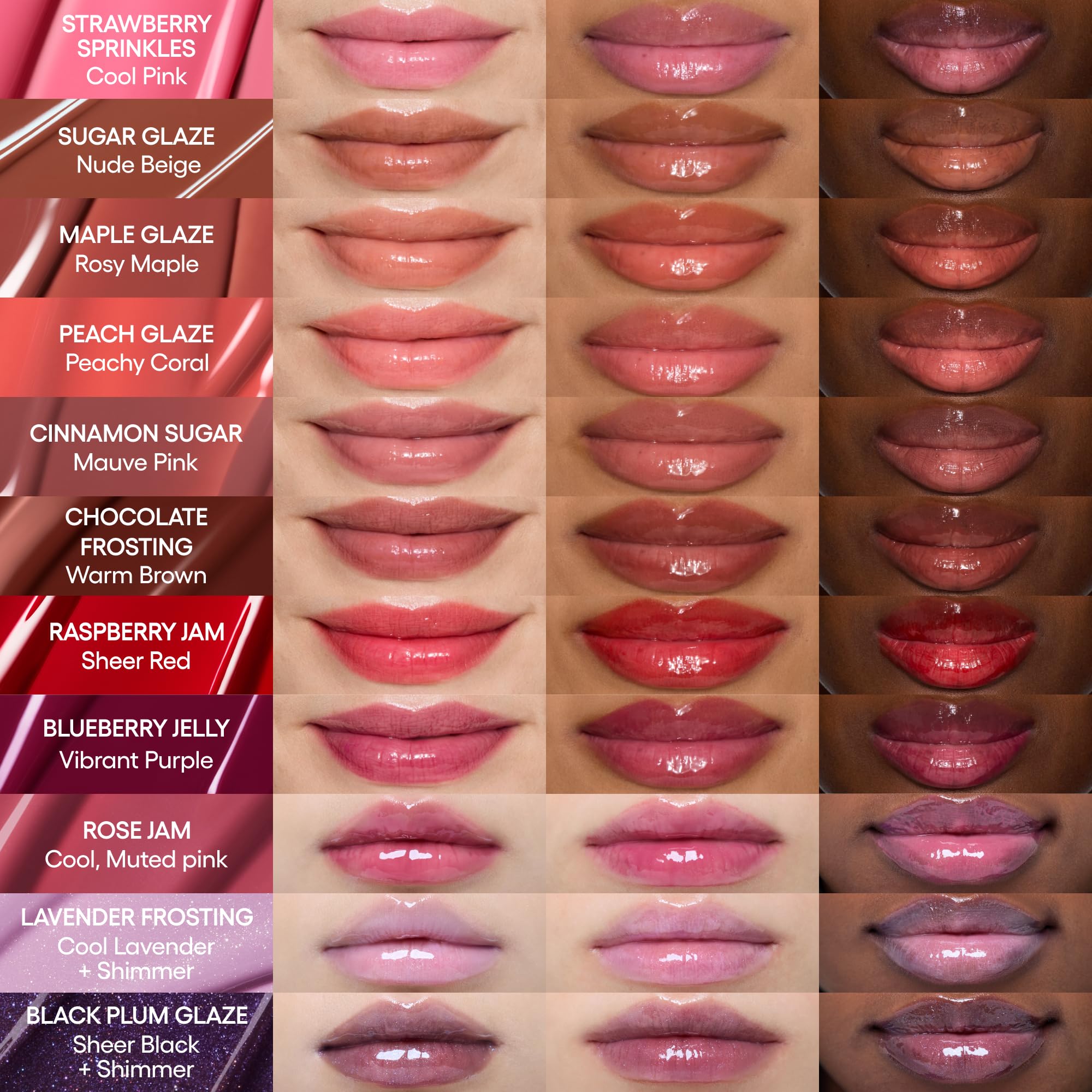 Laneige Glaze Craze Lip Serum pairs with liners for defined, glossy looks