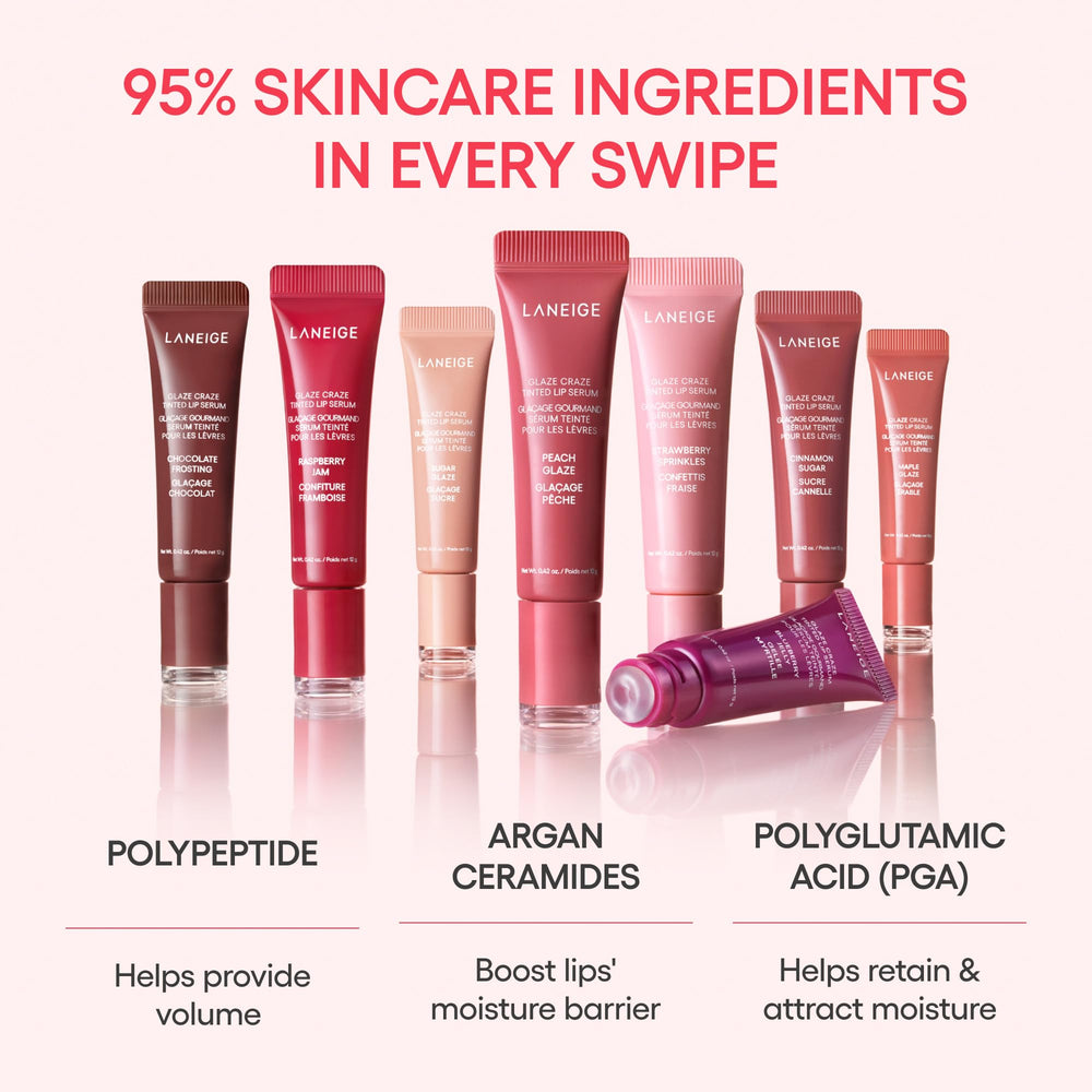Laneige Glaze Craze Lip Serum versatile lip topper for extra glow