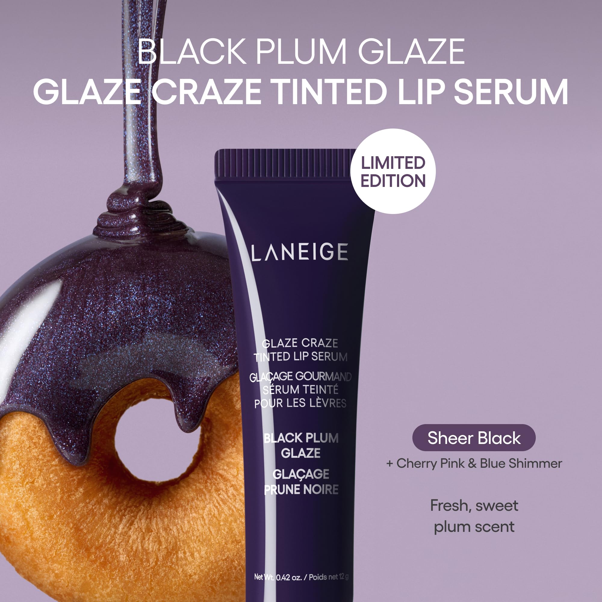 Laneige Glaze Craze Lip Serum daytime moisture for soft, comfortable lips