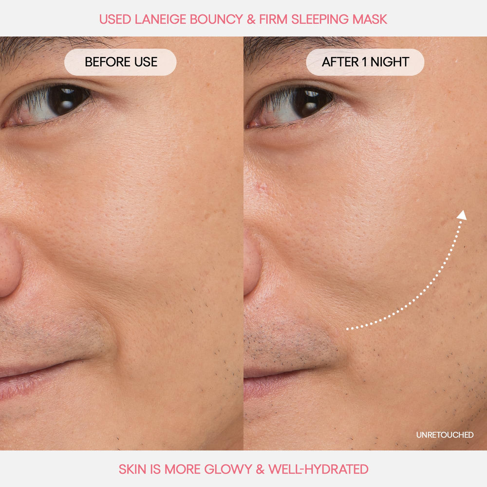 Laneige Hydro-Melt Glow Capsules in jar showing lipid-like protection for moisture retention.