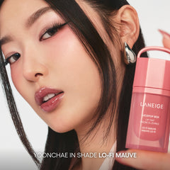 LANEIGE JuicePop Box Lip Tint doe-foot applicator for precise, smooth application.