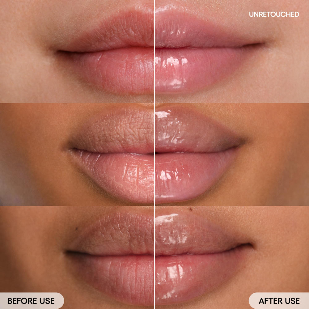 Laneige Lip Glowy Balm Blueberry pocket-size for quick lip refresh.
