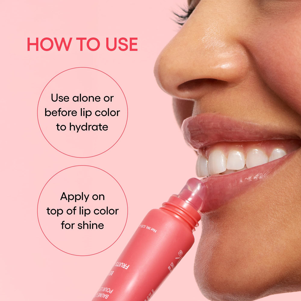 Color and shine comparison with other lip shades