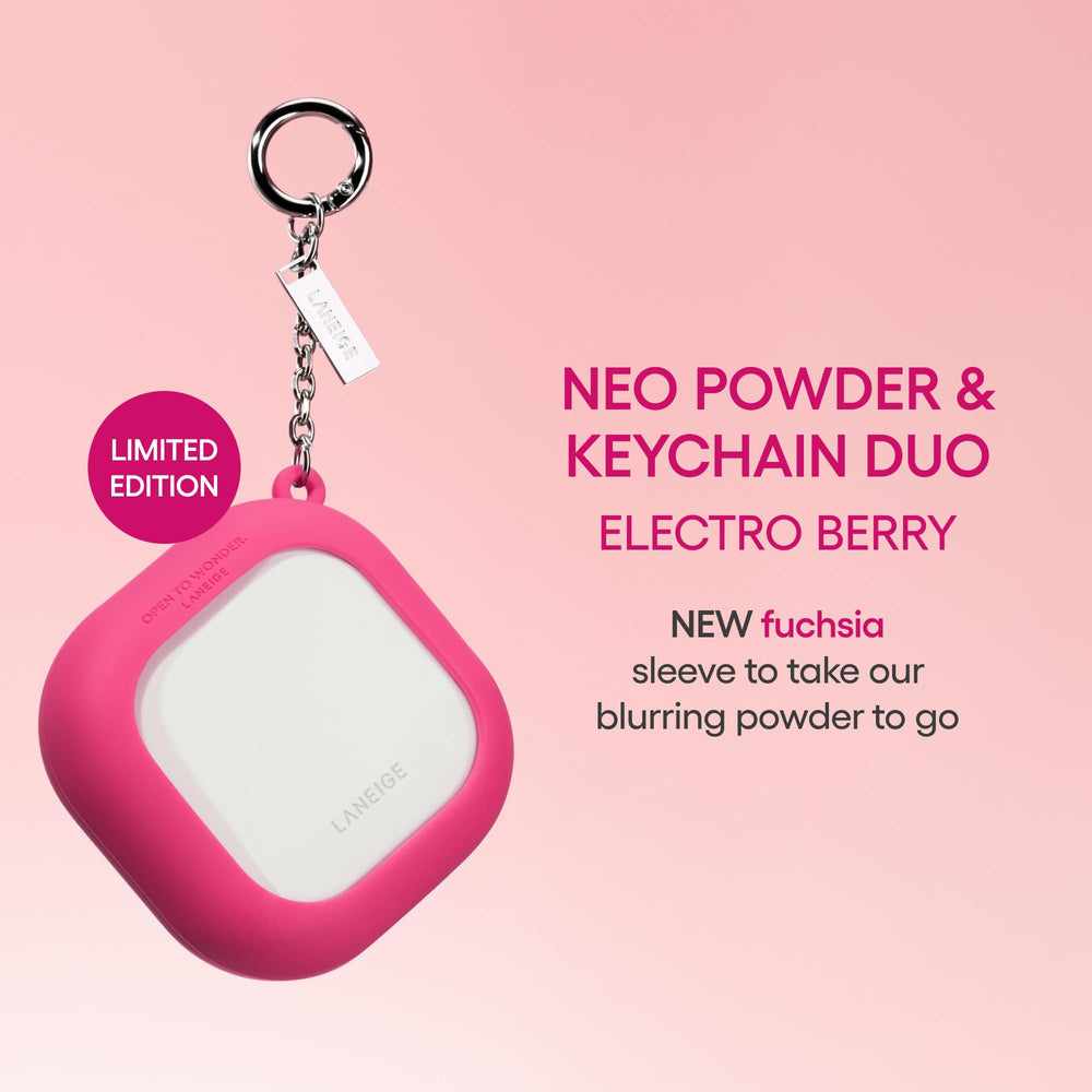 Laneige Neo Blurring Powder with velvet puff for easy on-the-go touch-ups