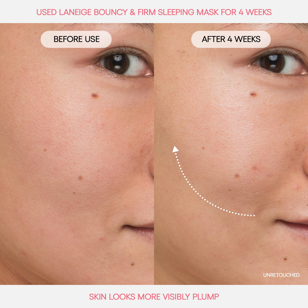 LANEIGE peony-collagen complex graphic emphasizing collagen support.