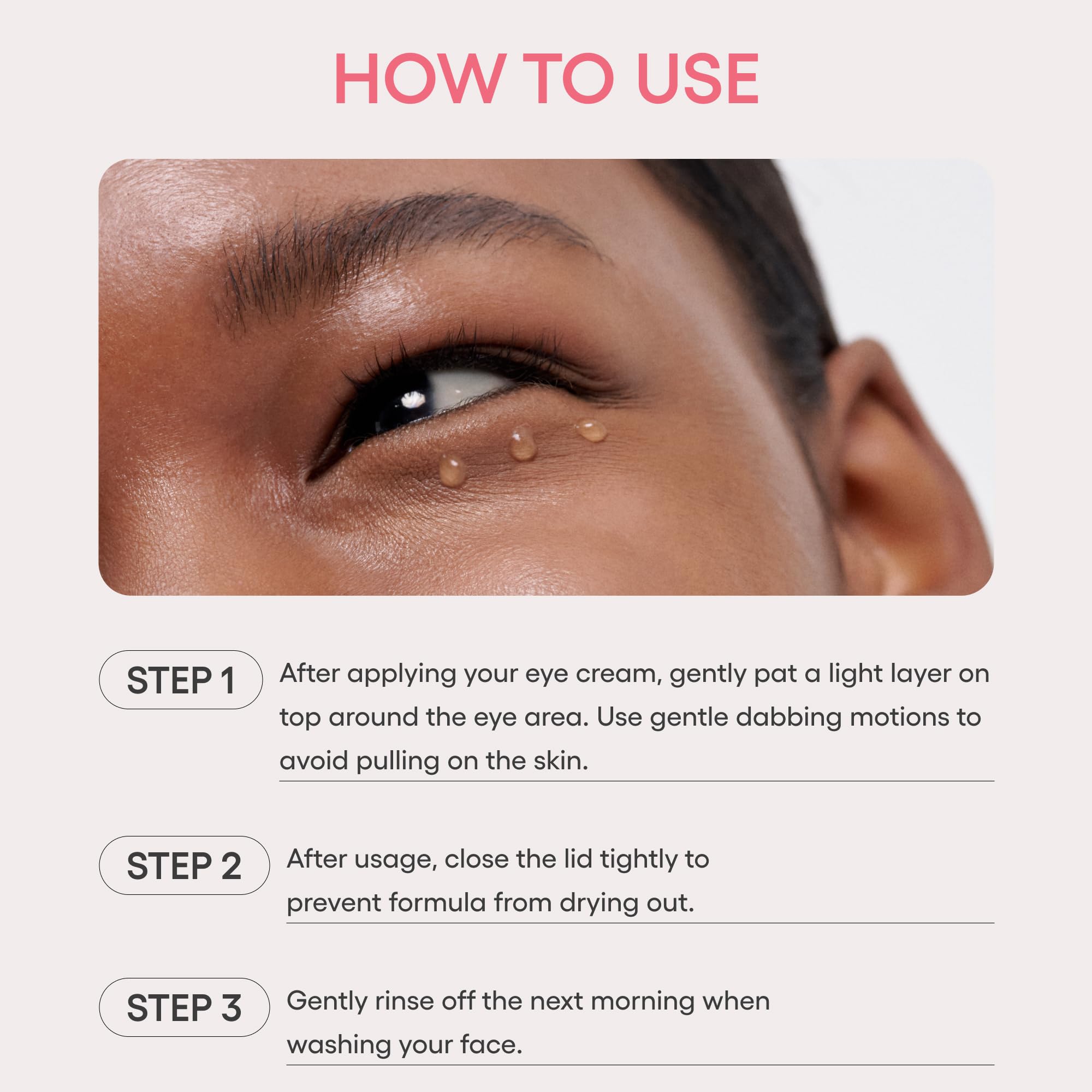 LANEIGE silicone-free eye gel provides lightweight hydration for the eye area