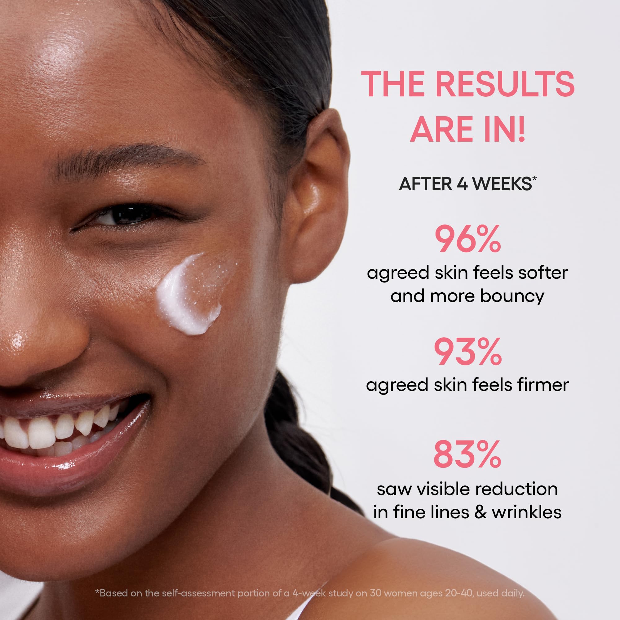 LANEIGE vanity display with the Bouncy Skin On The Go Set.