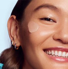 Laneige Water Bank gel being applied to skin for a lightweight feel.