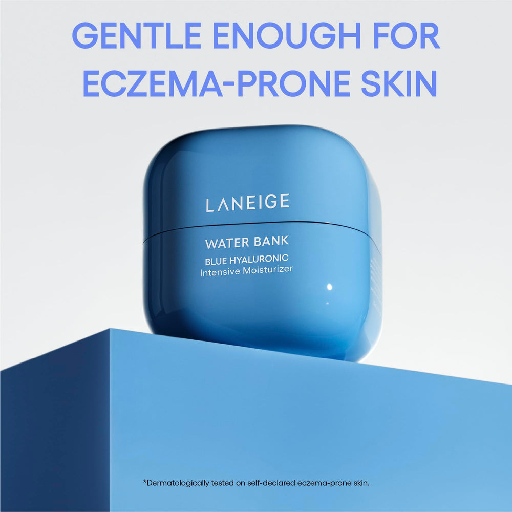 Laneige Water Bank Blue Hyaluronic micro-sized blue HA close-up