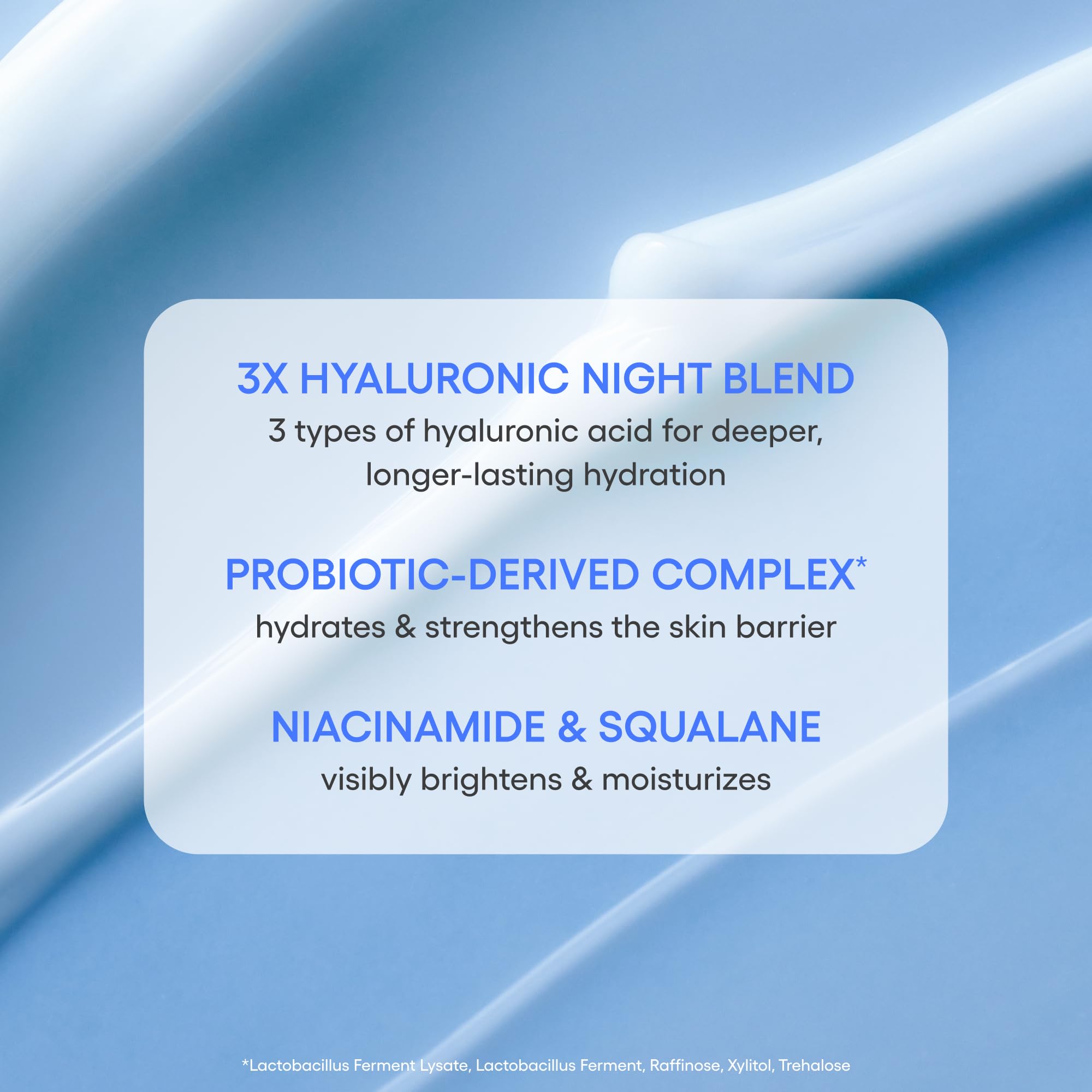 LANEIGE Water Sleeping Mask nighttime routine shot highlighting easy PM step after moisturizer.