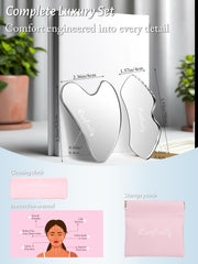 Lanfixilly detailer gua sha targets under-eye and neck bands for precise contouring.