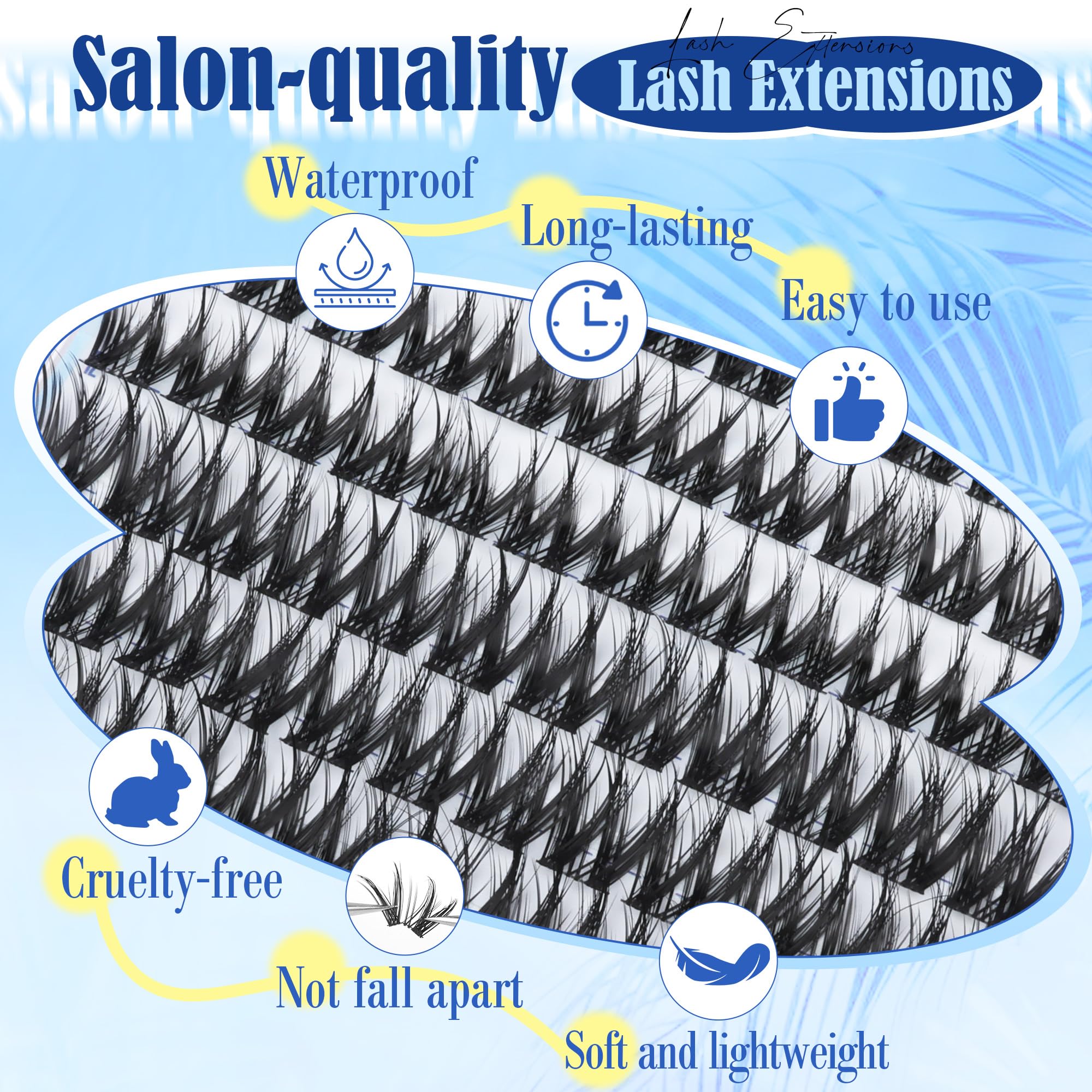 Lanflower Flora Lash Clusters natural-look lashes pair well with daily makeup routines