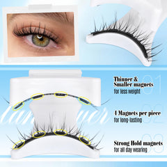 Lanflower lashes reusable and durable for long-lasting value.