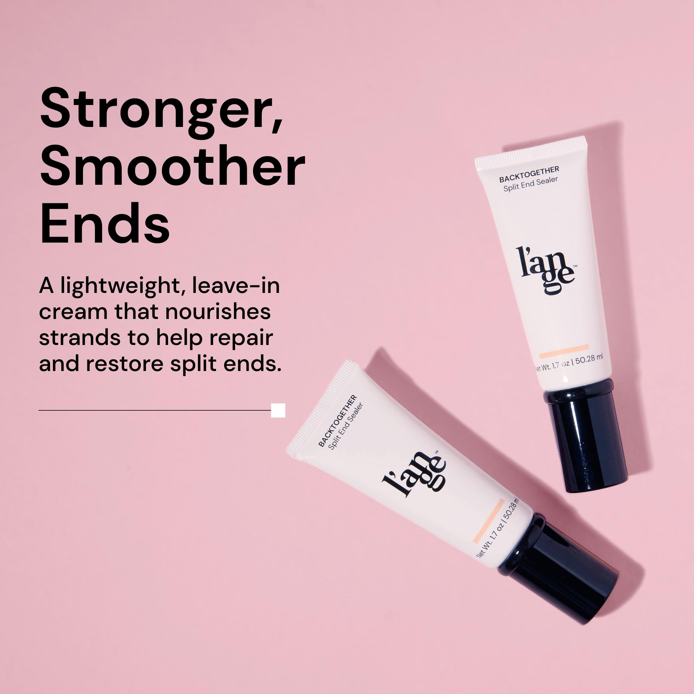 BackTogether application on damp or dry hair for quick touchups