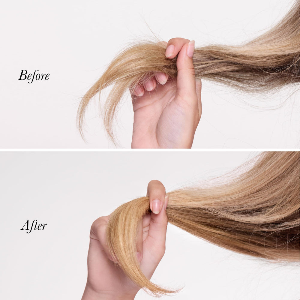 Before-and-after ends repair with BackTogether for smoother results