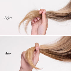 Before-and-after ends repair with BackTogether for smoother results