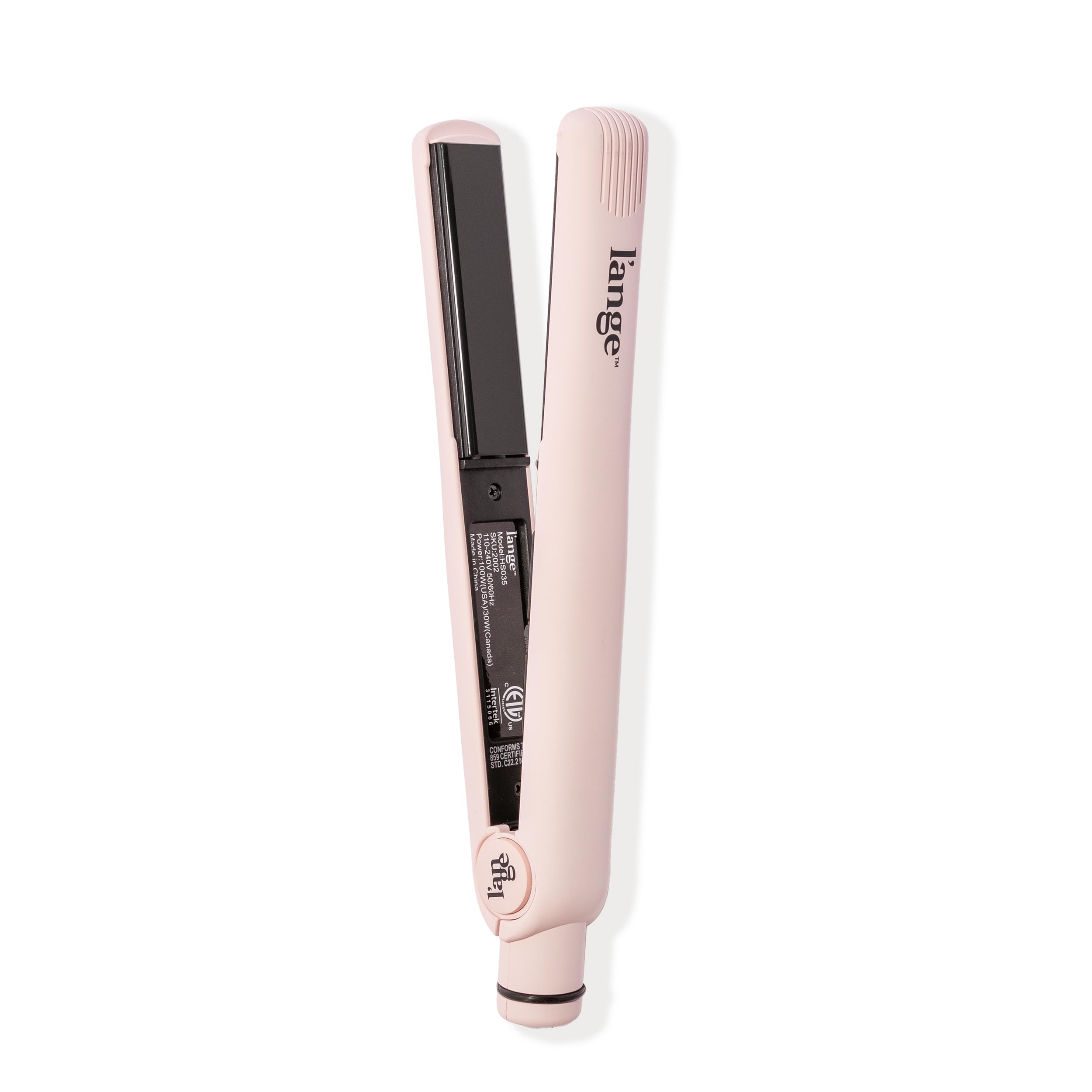 L'ANGE HAIR Aplatir front view shows sleek, frizz-free results.