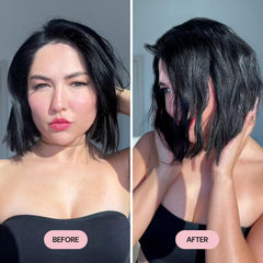 L'ANGE HAIR Beyond shine-volume adds body and radiant glow for fine hair.