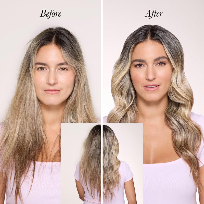 L'ANGE HAIR Beyond texture-application shows smooth styling and improved manageability.
