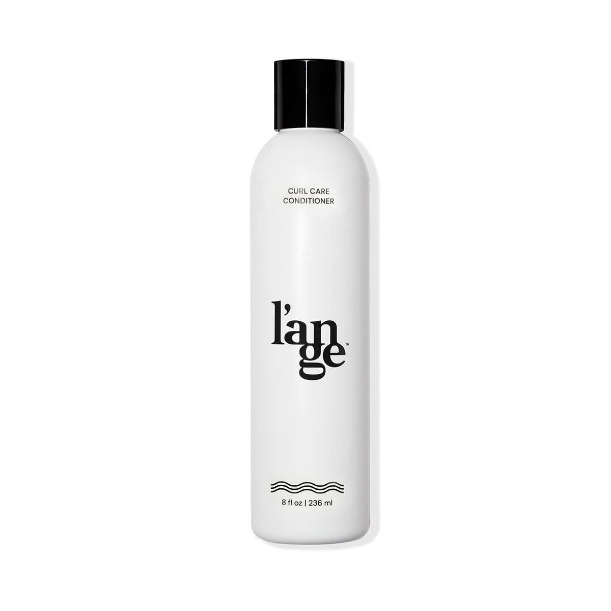 L'ANGE HAIR Curl Care Enhancing Conditioner bottle reduces frizz and adds moisture.