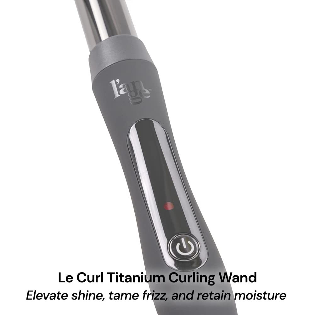L'ANGE Hair Le Curl 410°F heat setting delivers consistent curls and waves for all hair types.