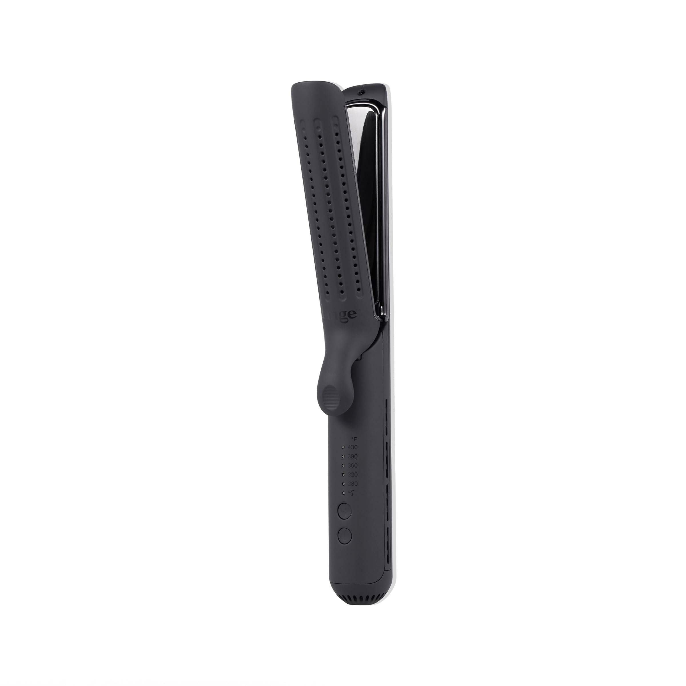 L'ANGE HAIR Le Duo Edge 360° Titanium Styler with sleek 1-inch plates for smooth straightening