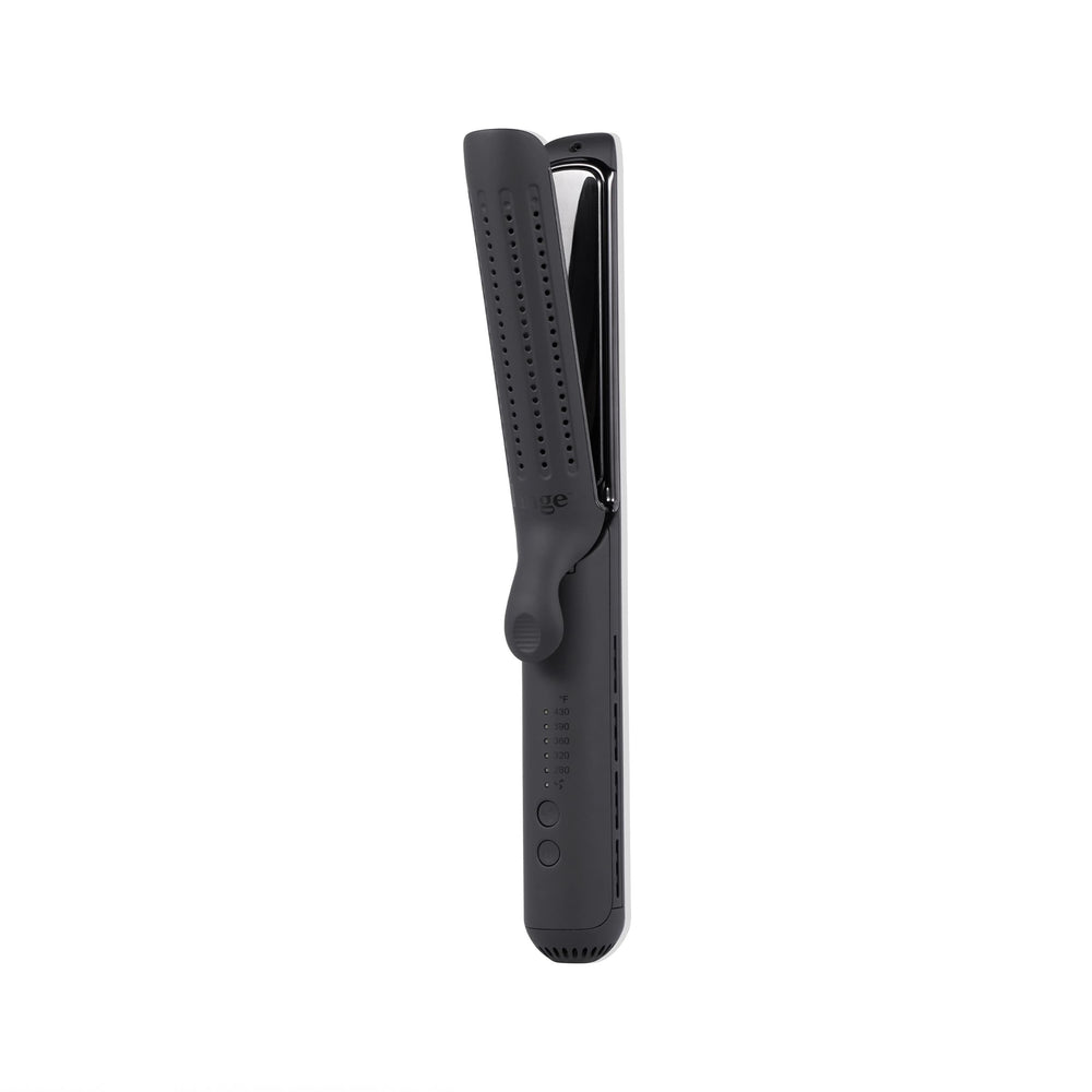 L'ANGE HAIR Le Duo Edge 360° Titanium Styler with sleek 1-inch plates for smooth straightening