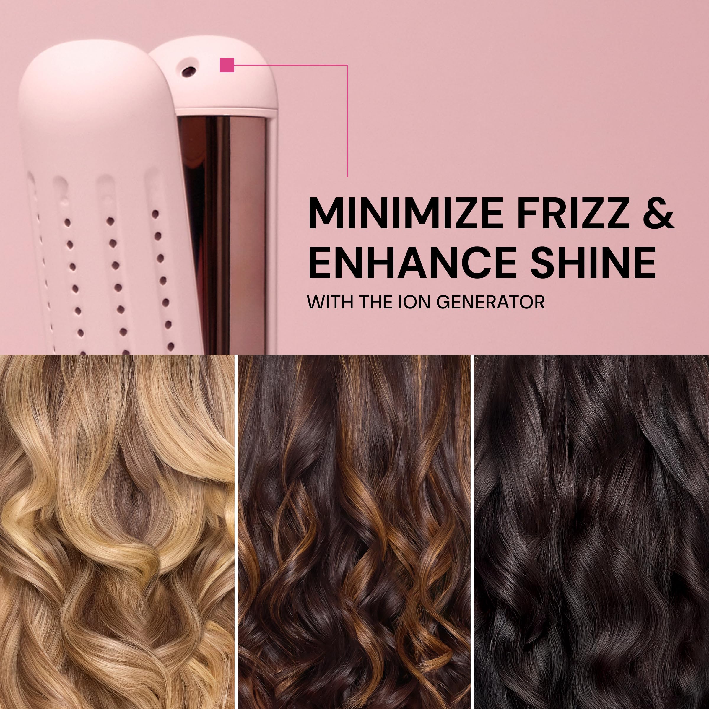 L'ANGE HAIR Le Duo Flex auto shut-off after 60 minutes for safety.