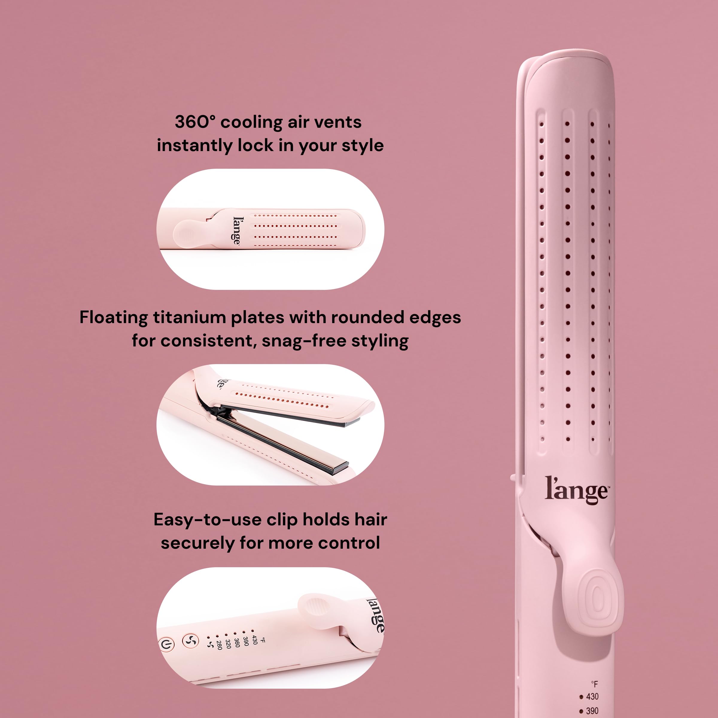 L'ANGE HAIR Le Duo Standard auto shut-off enhances safety after inactivity.