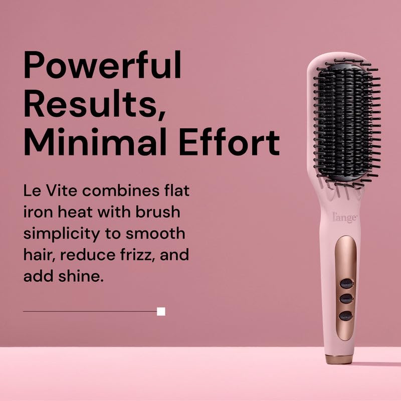 L'ANGE HAIR Le Vite brush side view showing even heat distribution