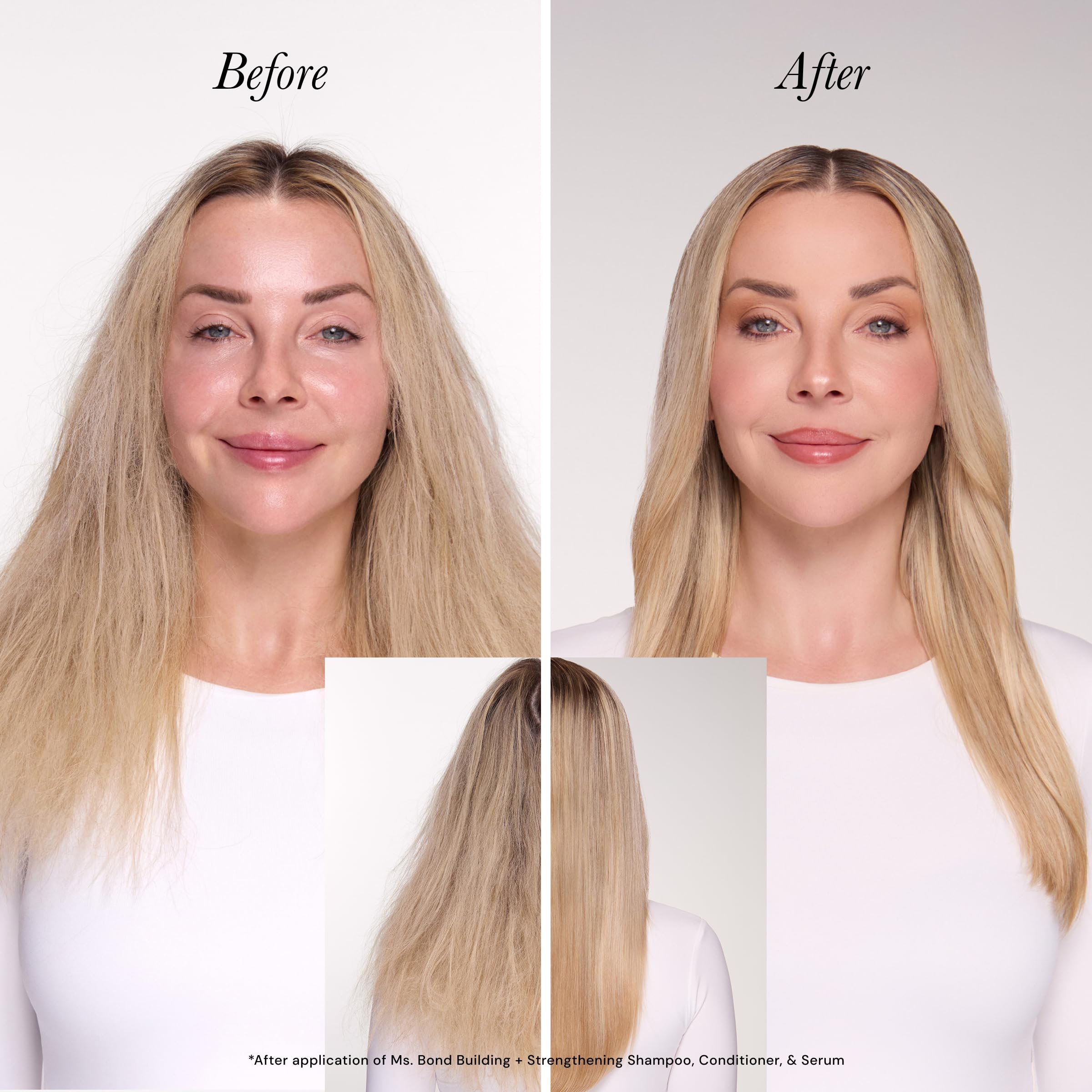 L'ANGE HAIR Ms. Bond hair strands look healthier and more resilient
