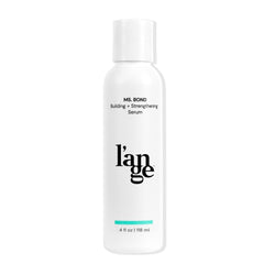Lange Hair Ms Bond Serum bottle showing bond-building formula for stronger strands.