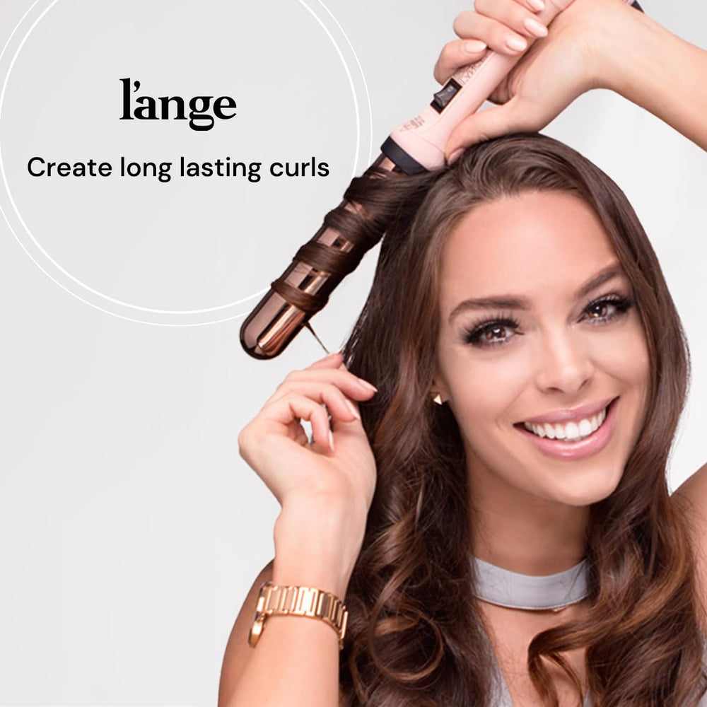 L'ANGE HAIR Ondulé 32mm barrel for looser waves and glamorous texture.