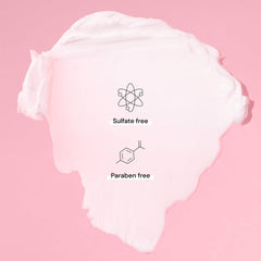 L'ANGE HAIR Rehab Hydrating Masque on wet hair demonstrates frizz control and moisture sealing.