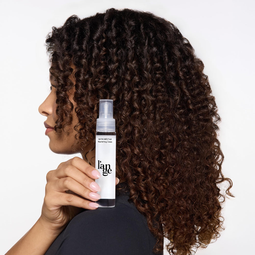 L'ANGE Hair Satin Néctar glossy-finish gloss adds luminous shine