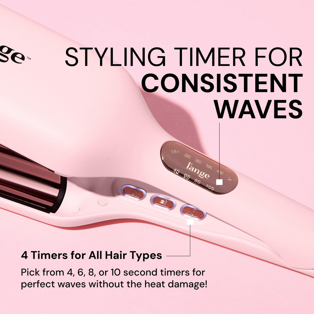 L'ANGE HAIR SculptWaver blush color variant adds stylish finish