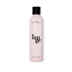 L'ANGE HAIR Violet Purple Toning Shampoo bottle neutralizes brassiness for cooler blonde tones.