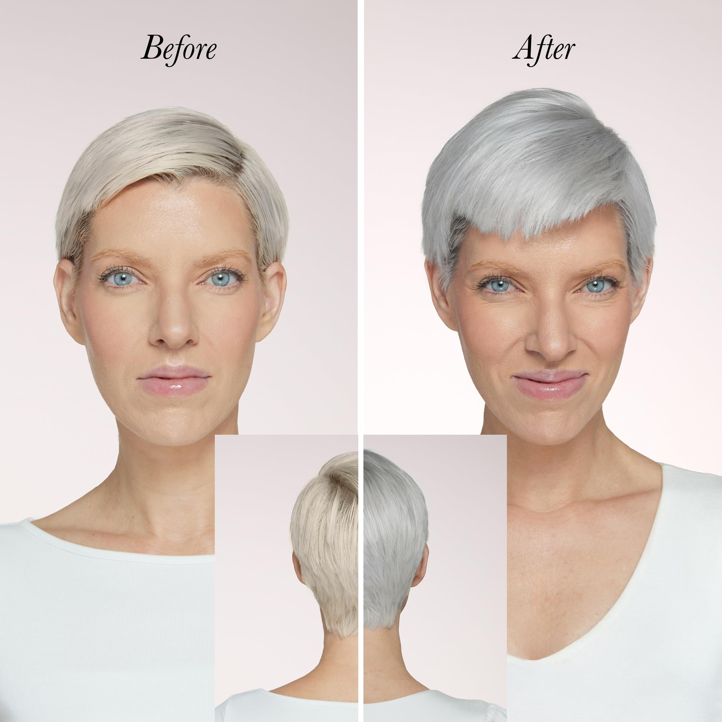 L'ANGE HAIR Violet Purple Toning Shampoo foamy-lather highlights luxurious moisture and shine.