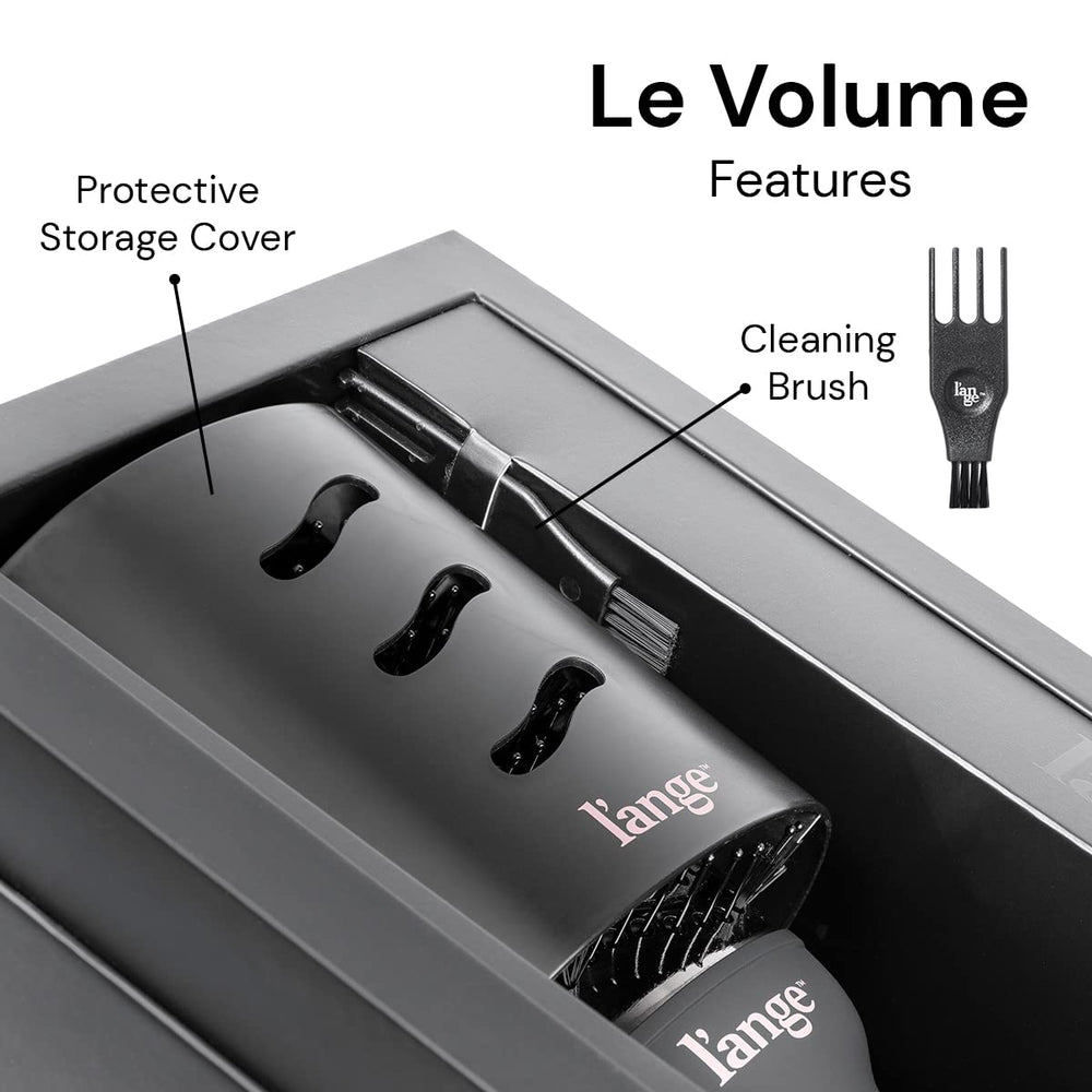 L'ANGE HAIR Le Volume protective cover and cleaning brush for on-the-go care