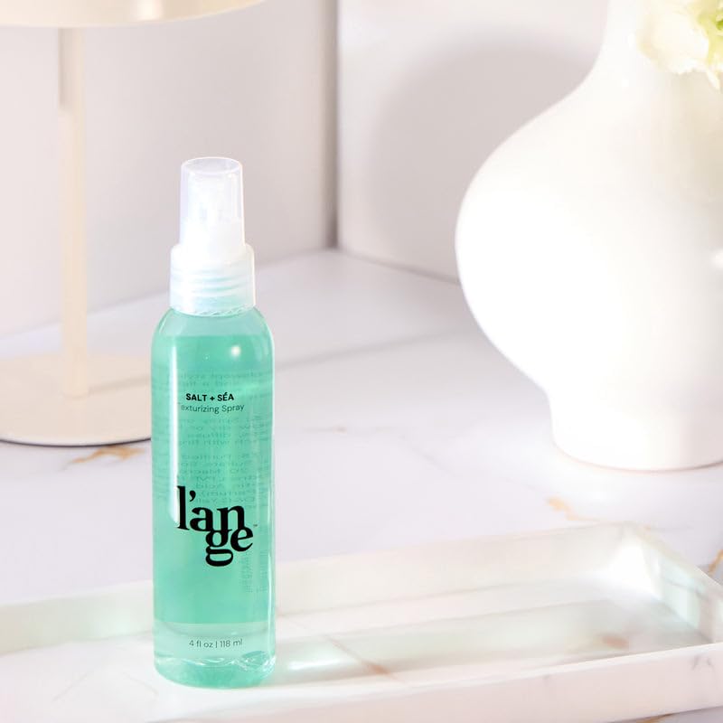 L'ANGE HAIR Sea Salt Texturizing Spray matte finish helps fine hair look fuller.