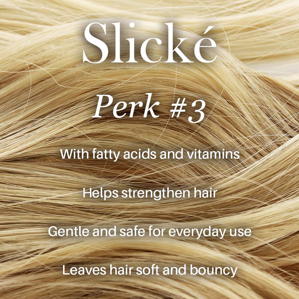 L'ANGE HAIR Slické foamy-lather closeup emphasizes conditioning and a fresh scent