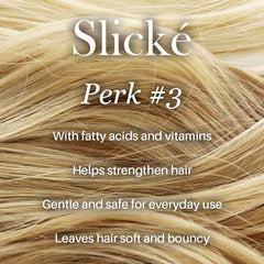 L'ANGE HAIR Slické foamy-lather closeup emphasizes conditioning and a fresh scent