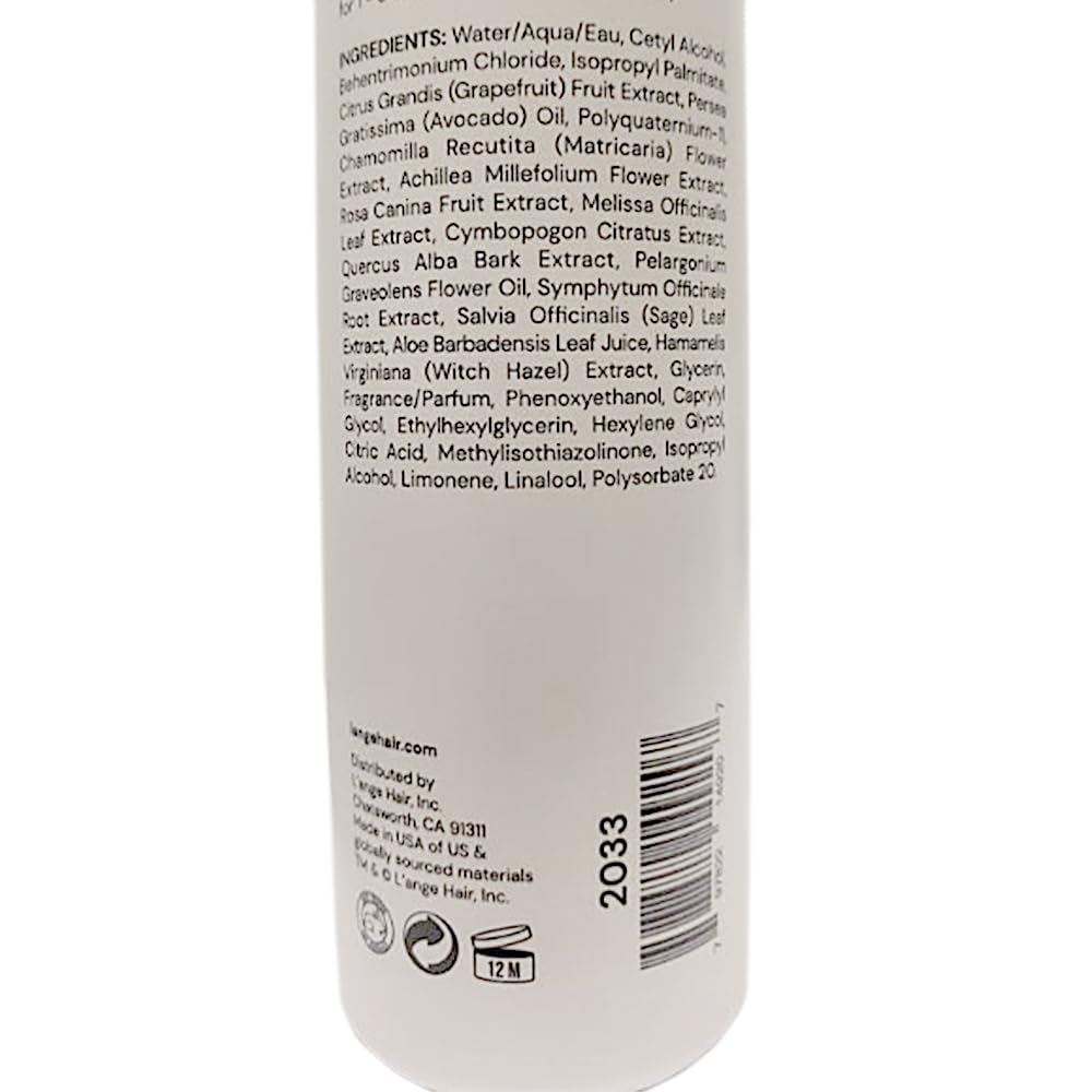 L'ANGE HAIR Slické hair-shine finish highlights volumized, glossy strands