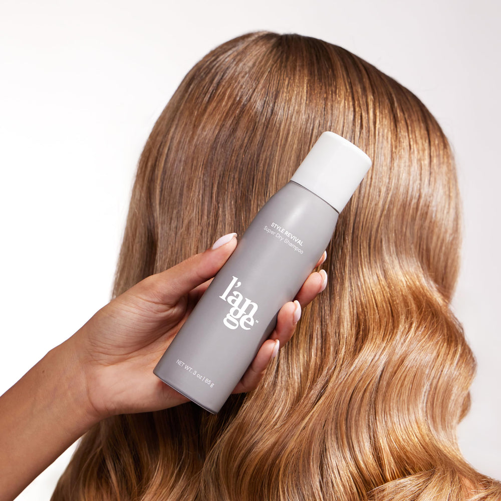 L'ANGE HAIR Style Revival after-use hair showing added volume.