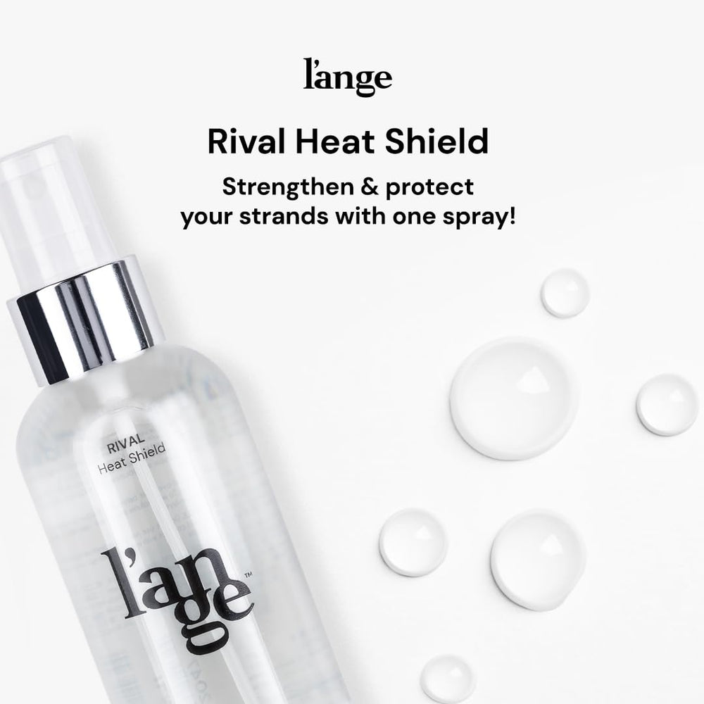 L'ANGE HAIR Rival Heat Shield lightweight formula adds shine without heaviness
