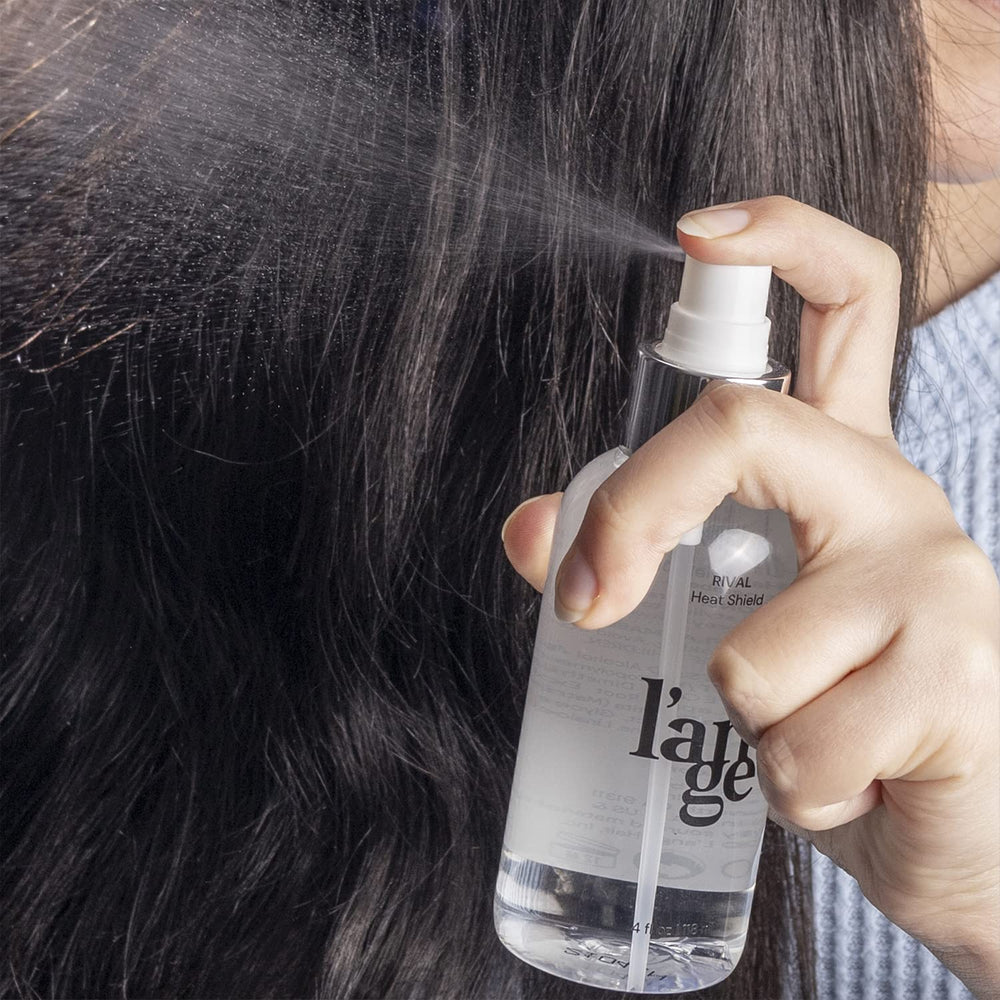L'ANGE HAIR Rival Heat Shield ready for styling with a light hold